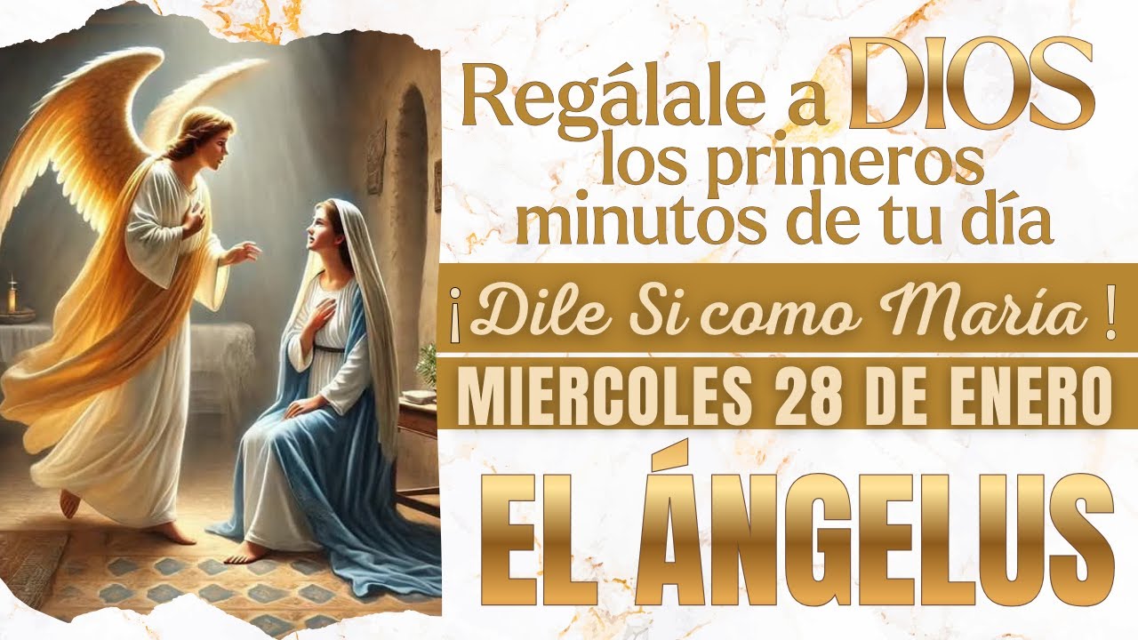 Oración Católica del Ángelus que une el Cielo con la Tierra 🙏 Miércoles 28 de Enero