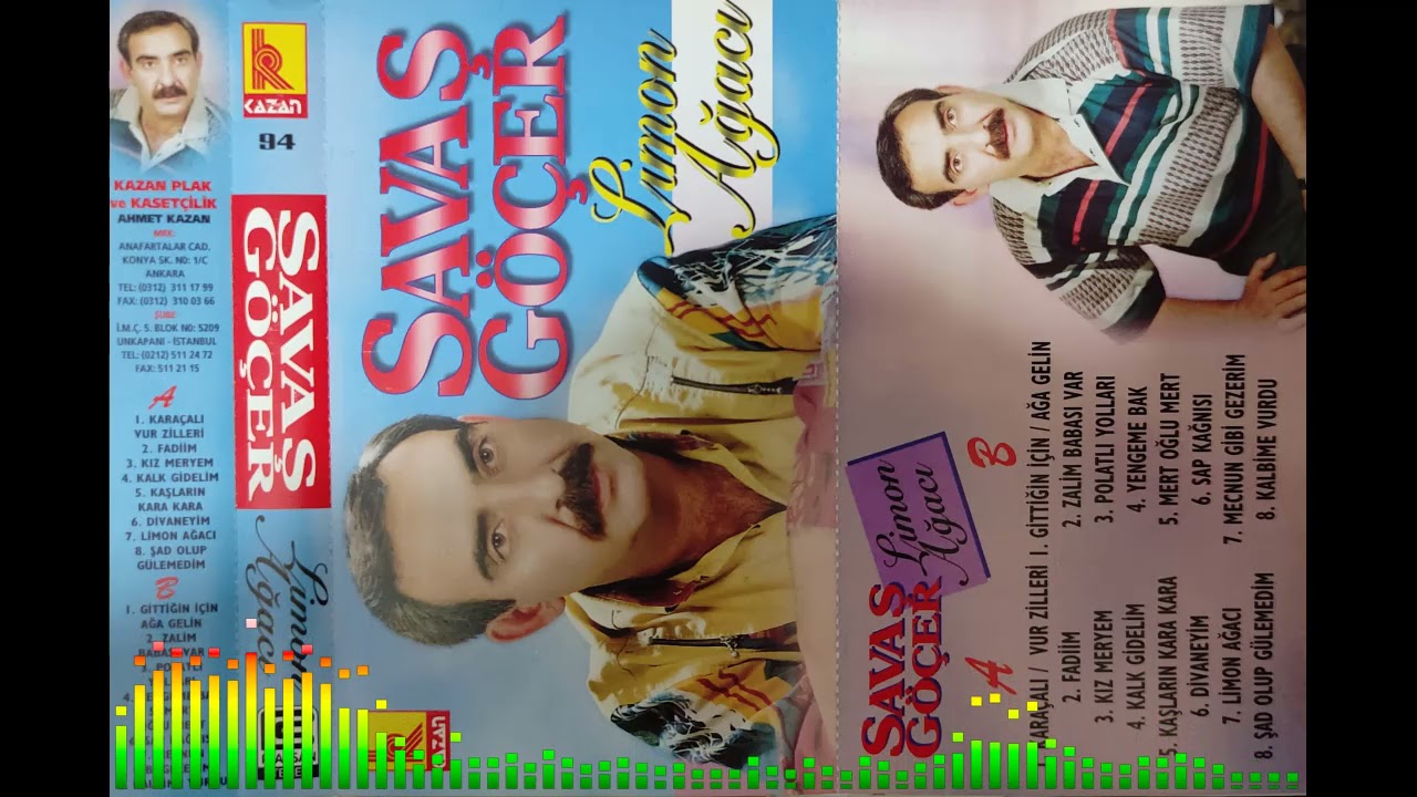Savaş Göçer - Kara Çalı & Vur Zilleri & Fadiim & Kız Meryem (Kaset Kayıt)