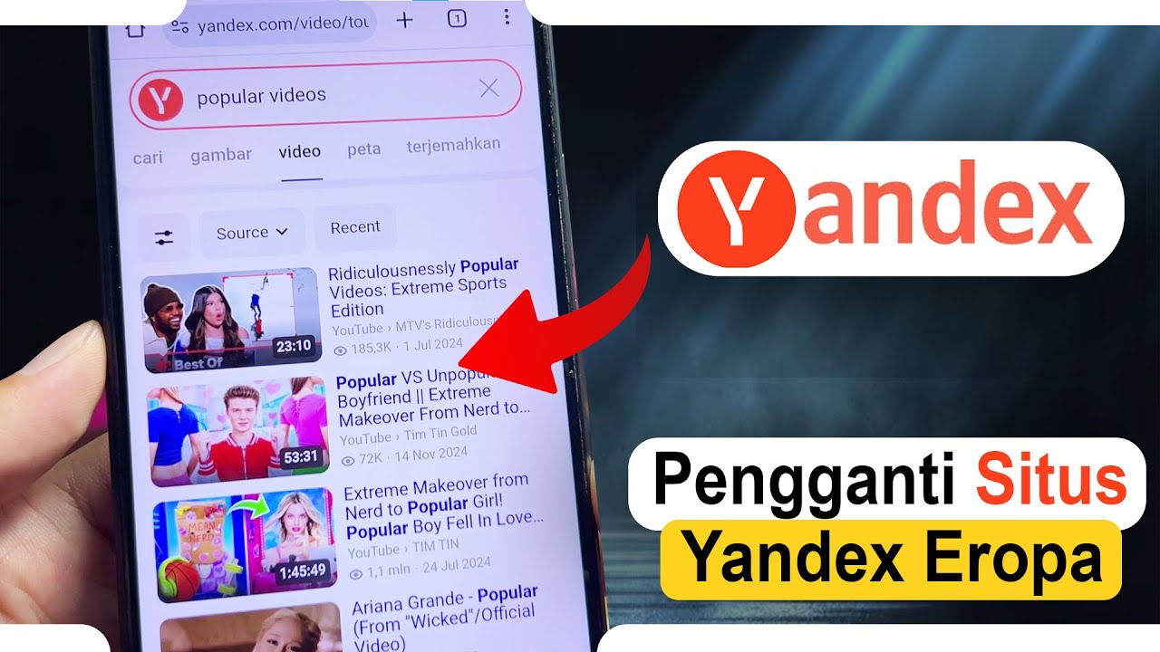 Pengganti Situs Yandex Eropa Bisa Diakses Lagi di Indonesia