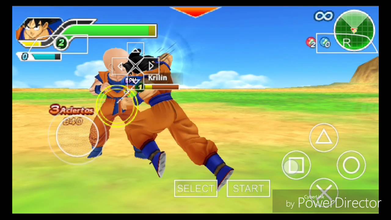 DRAGON BALL Z (tekaichi tean..) ppsspp #1
