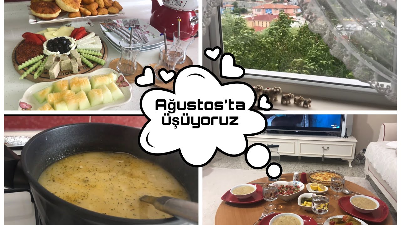 FOSUR FOSUR KALPLİ PİŞİLER 🙈SUNUMLU KAHVALTIMIZ 🍅🥒🧀 MİS GİBİ ÇORBAM 🥣 YER SOFRAMIZ🍽 VLOG 3