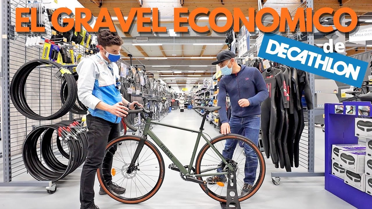 Bicicleta Gravel Decathlon Triban 120