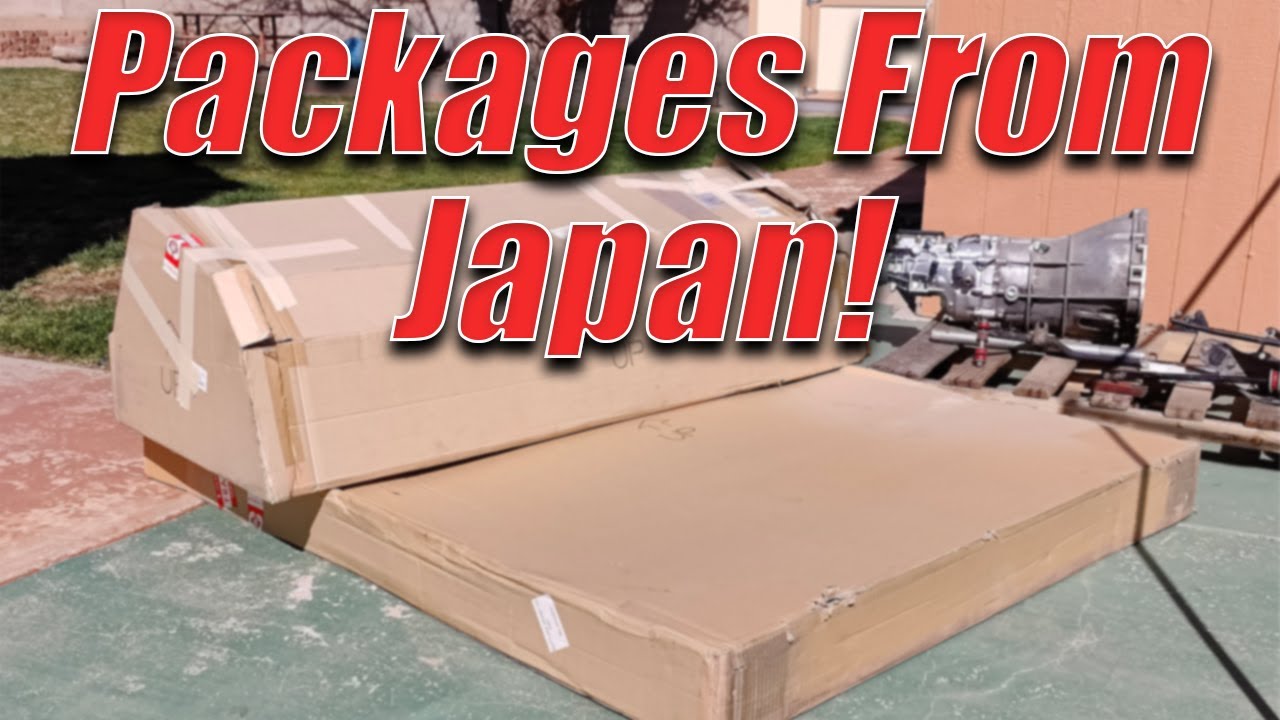 Unboxing Packages From Japan! (300zx Body Kit)