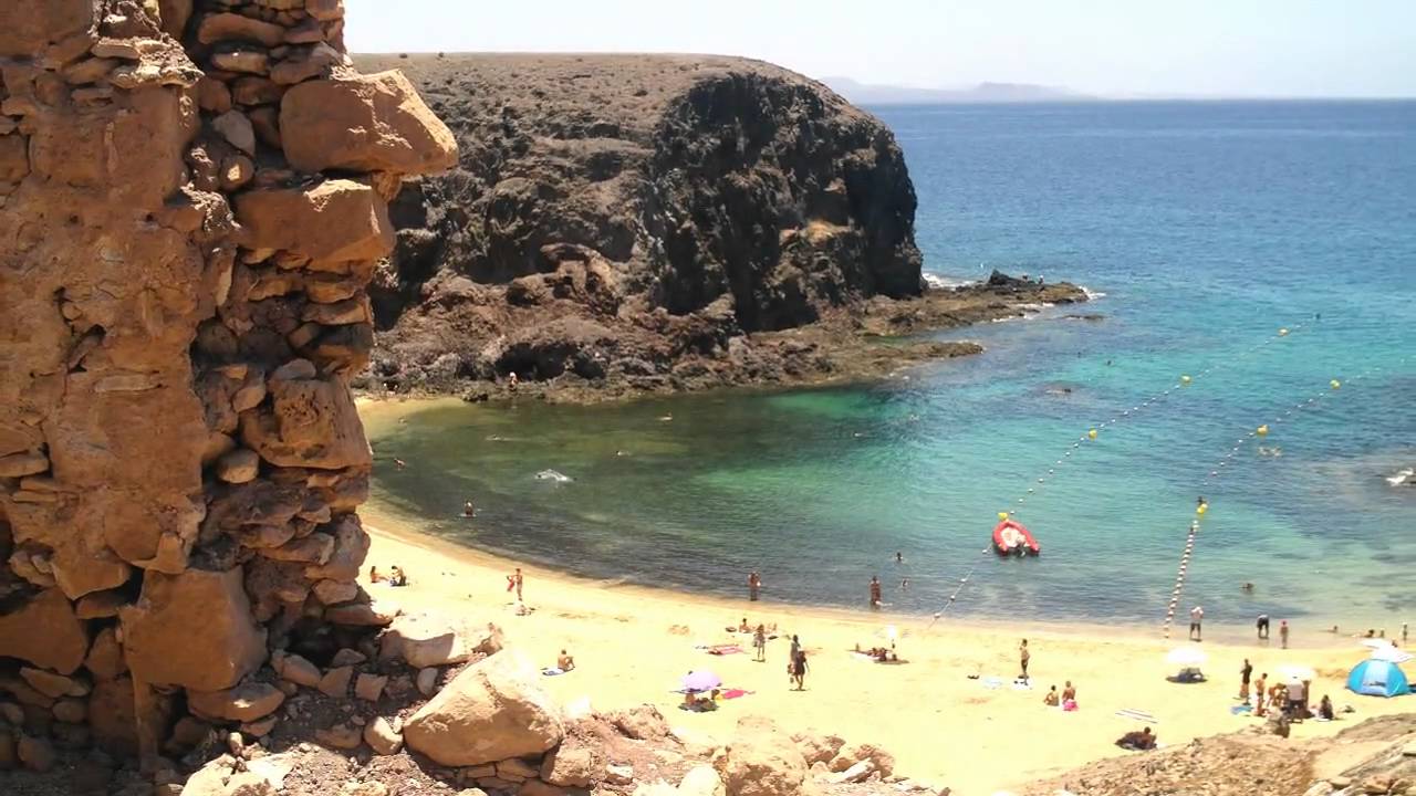 Playa Papagayo Lanzarote in HD