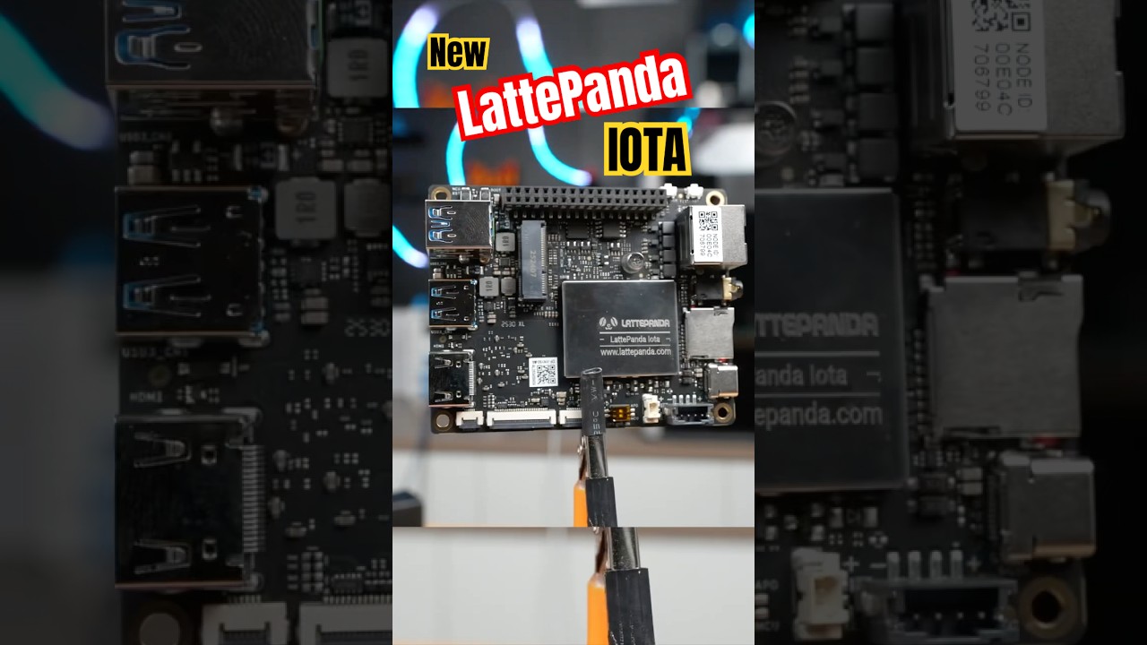 Новый одноплатный компьютер IOTA от LattePanda &mdash; плата N150 размером с ладонь для создателей #tec...
