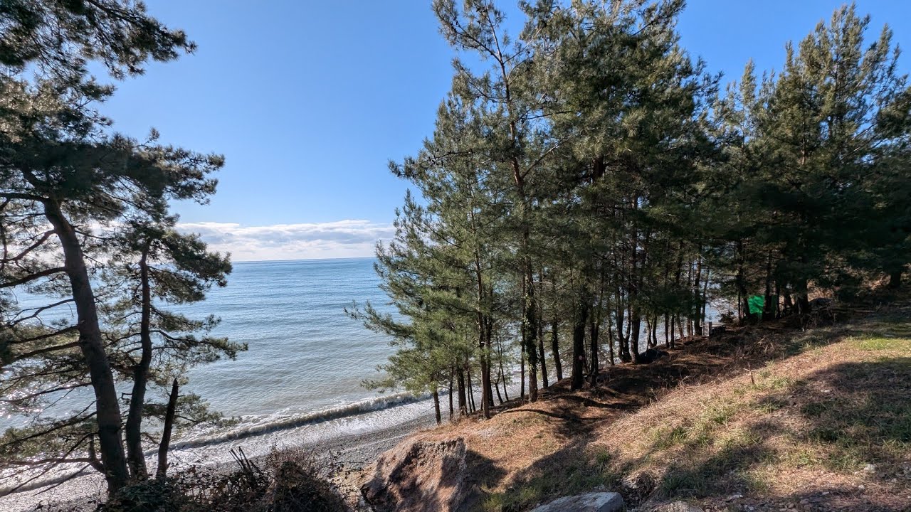 От Горного Воздуха в Дагомыс по берегу моря, январская прогулка