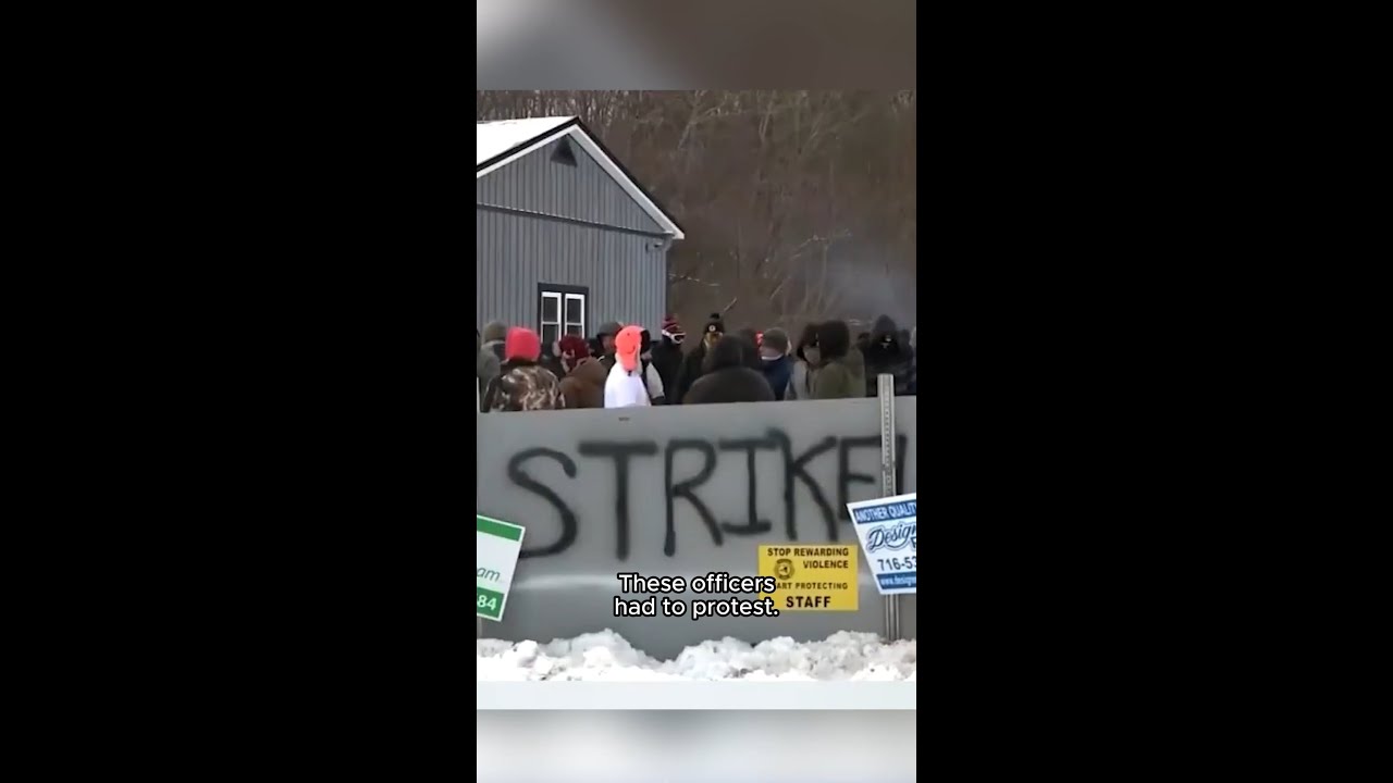 Thousands of NY corrections officers go on strike