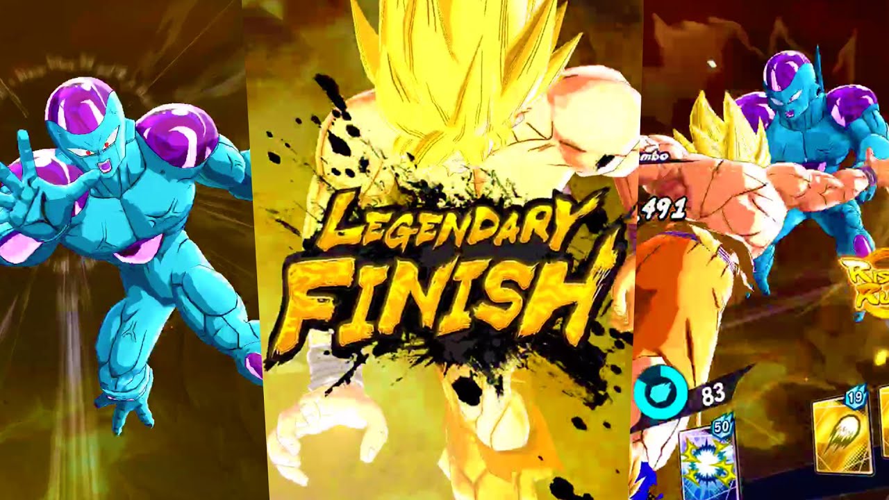 First time using GOKU's Legendary Finish in PvP..