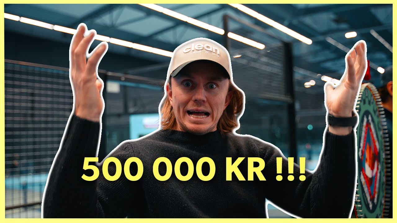 PADEL FÖR 500 000!!!!! - VLOGG 58