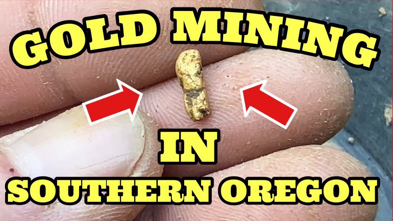 Southern Oregon gold mining and finding chunky gold