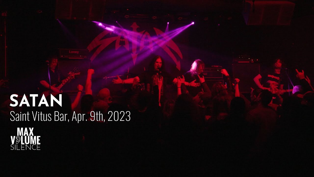 SATAN live at Saint Vitus Bar, Apr. 9th, 2023 (FULL SET)