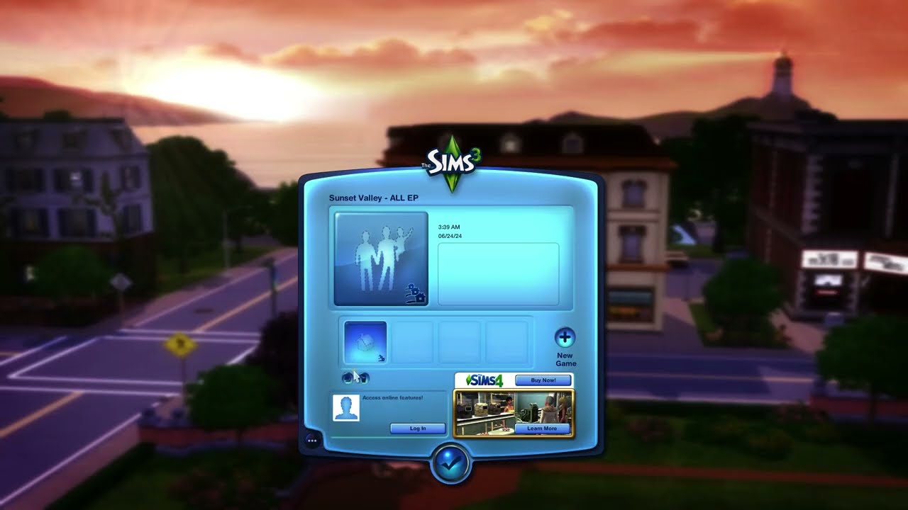 A serious error has occurred while loading 'Sunset Valley.world'.