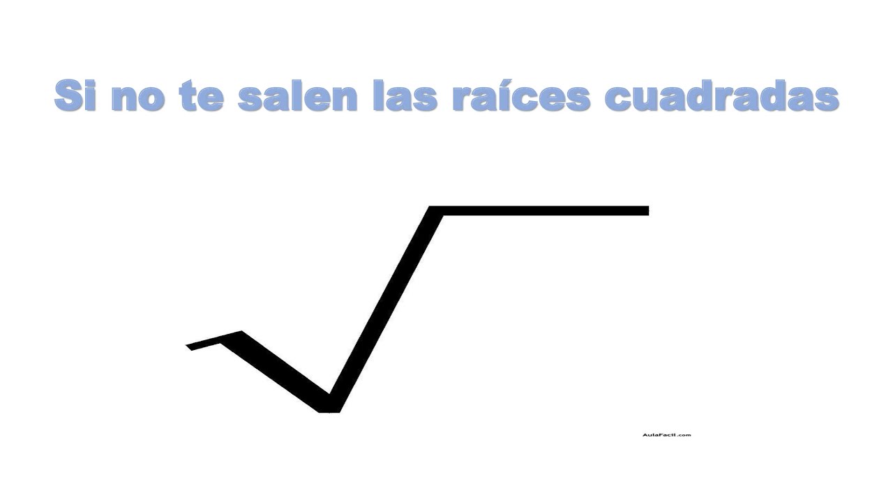 Algoritmo de la raíz cuadrada para papás