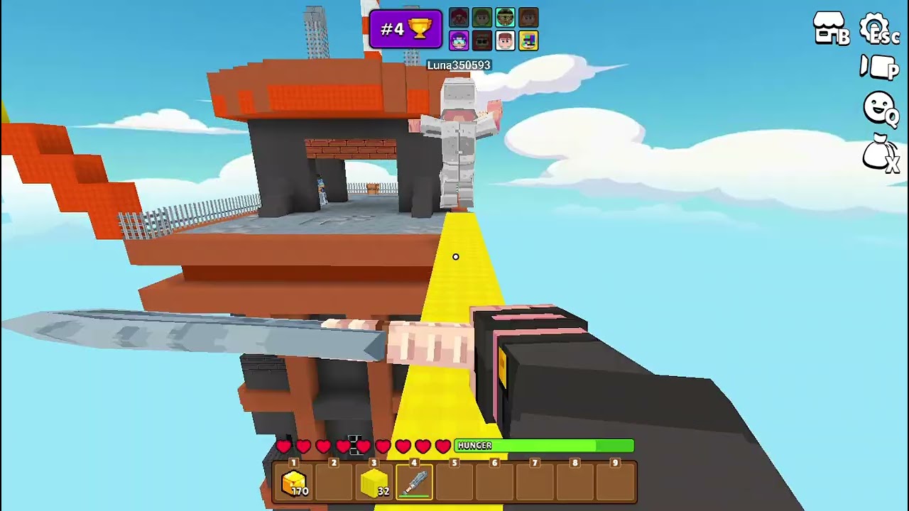 Bed Wars - Minefun - Game Play