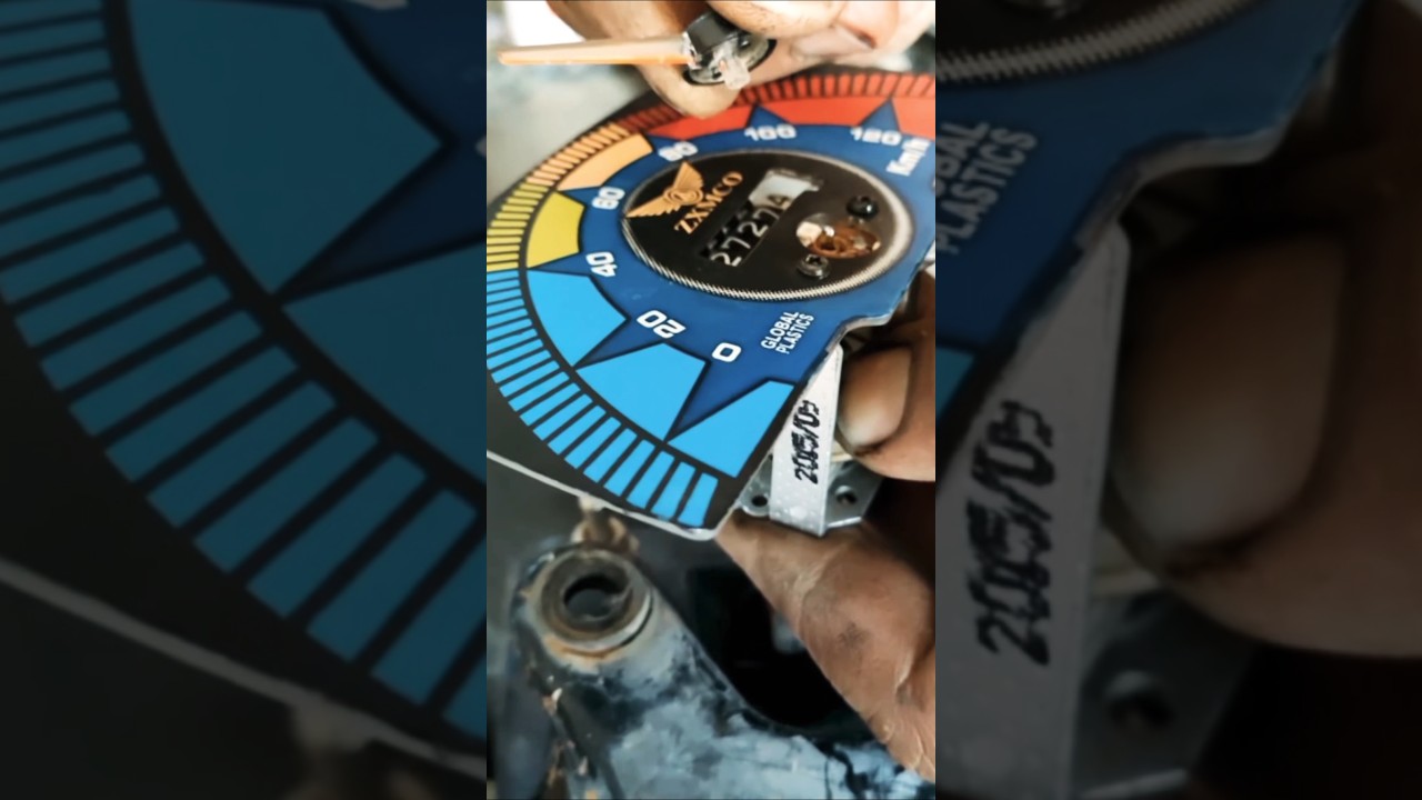 Remove Bike Speed O Meter Needle &hearts;️🥰🗿 #kashiautoworks #bikespeedometer