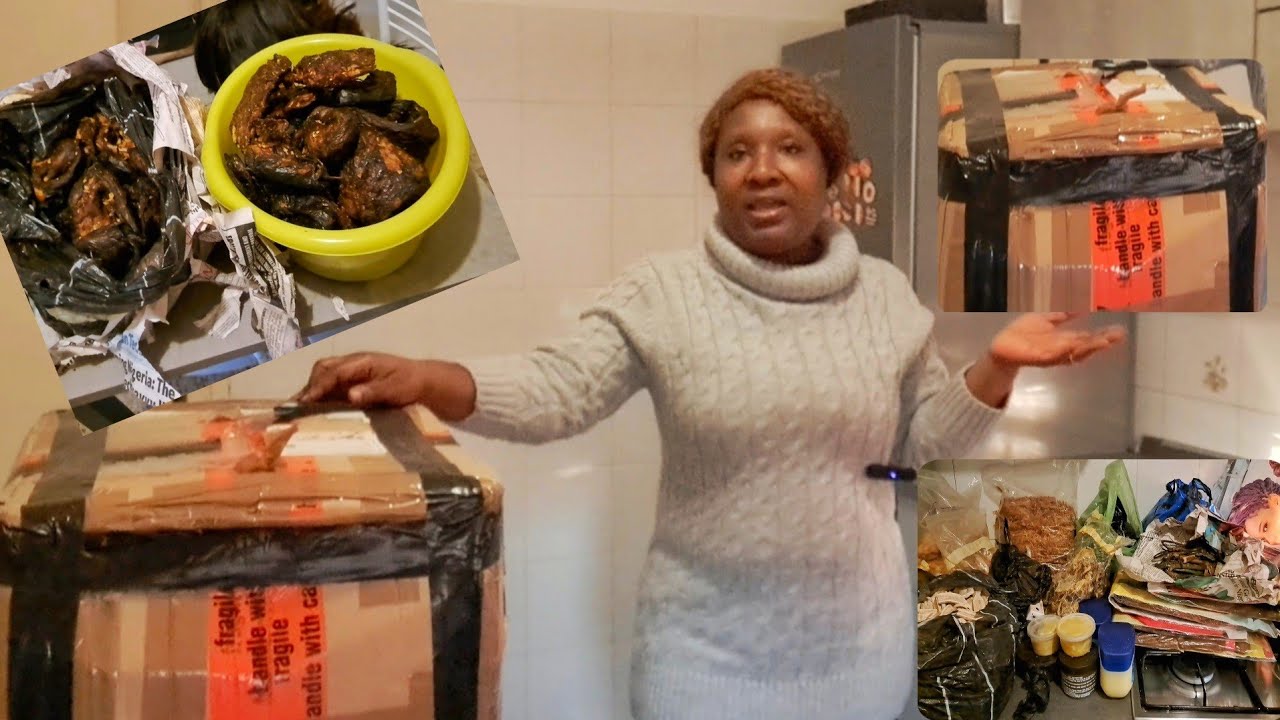 unbox with me african food stuffs from nigeria to italy/a 600€ grocery haul