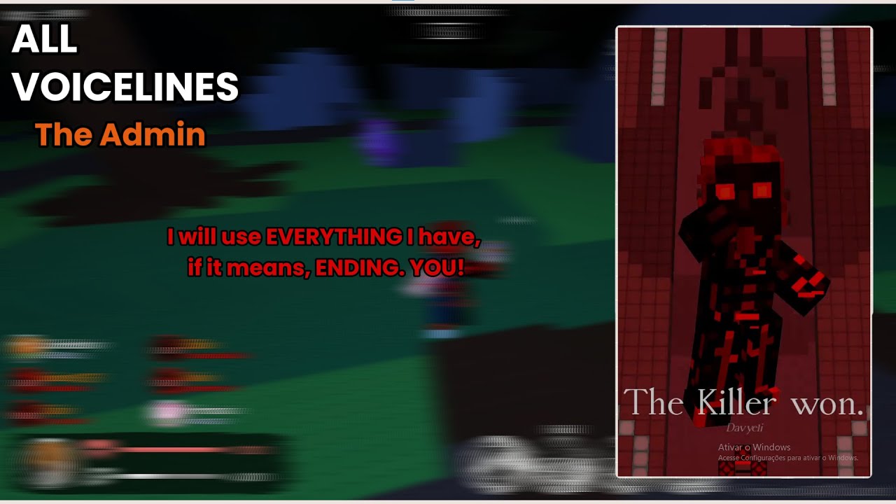 ALL of Admin Noli's Voicelines! (Roblox Forsaken)