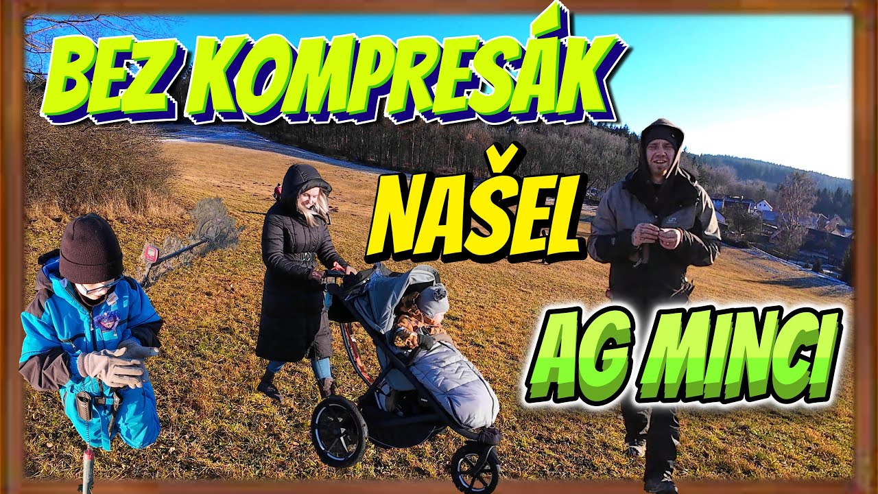 Rodinná hledačka, Bez Komprese našel stříbro #vesničan #lovecpokladu #detektorkovu #kutil