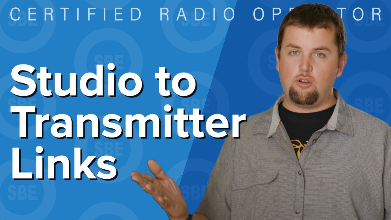 What are studio to transmitter links?