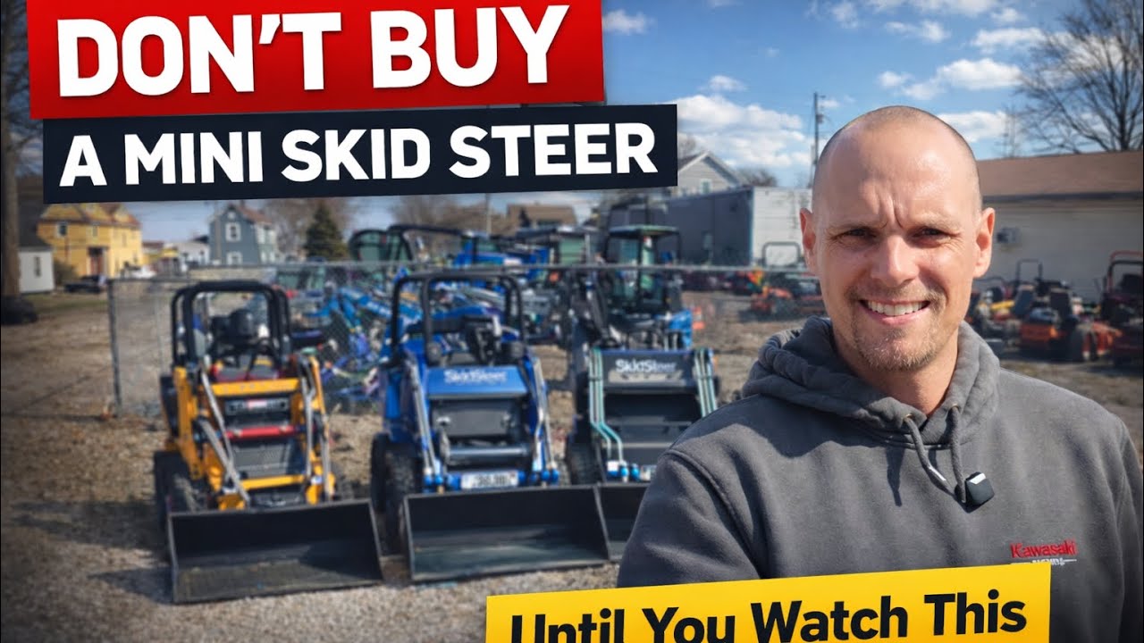 What Is the BEST Mini Skid Steer for Home Use? 🤔🏡