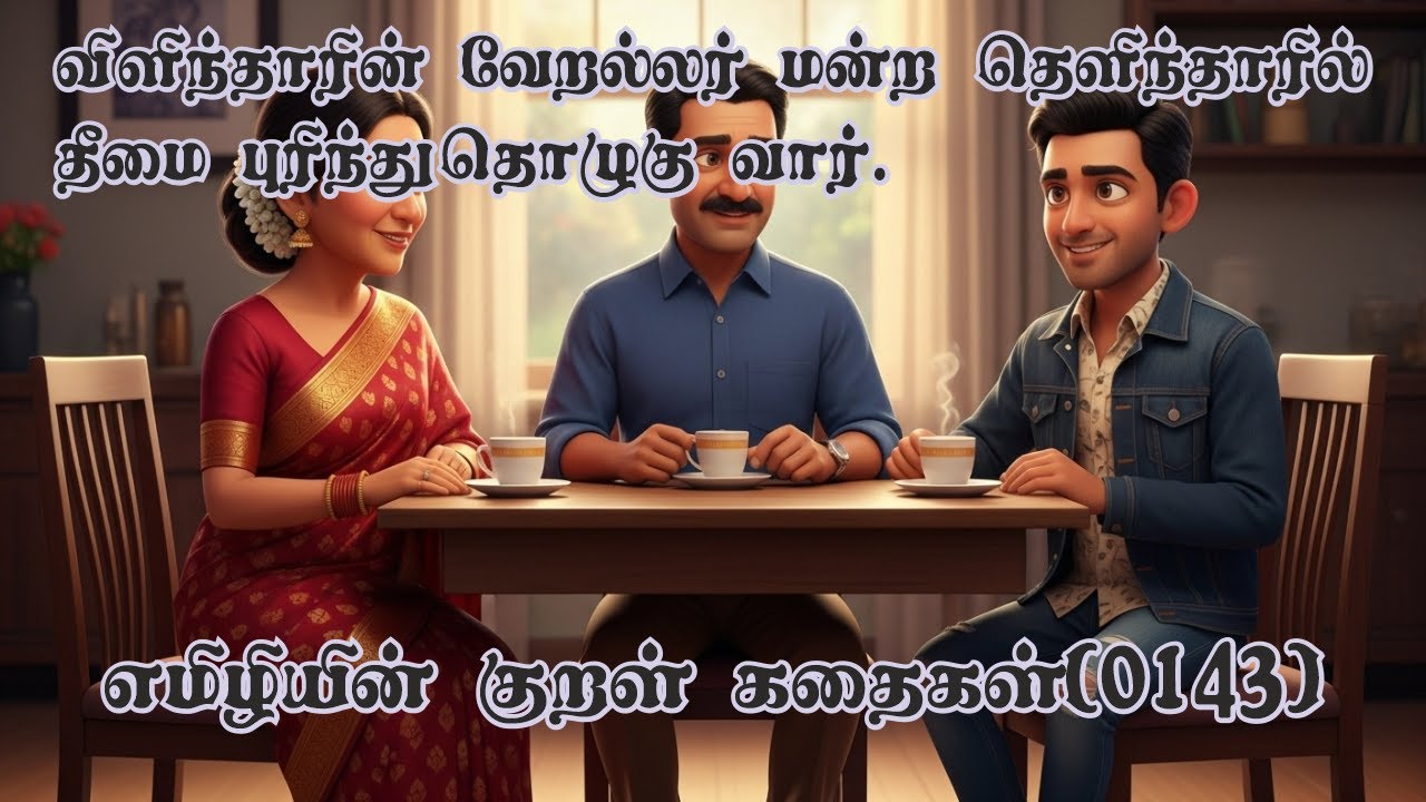 Emilyin Kural 0143 எமிலியின் குறள்: விளிந்தாரின் வேறல்லர் மன்ற தெளிந்தாரில் தீமை புரிந்துதொழுகு வார்