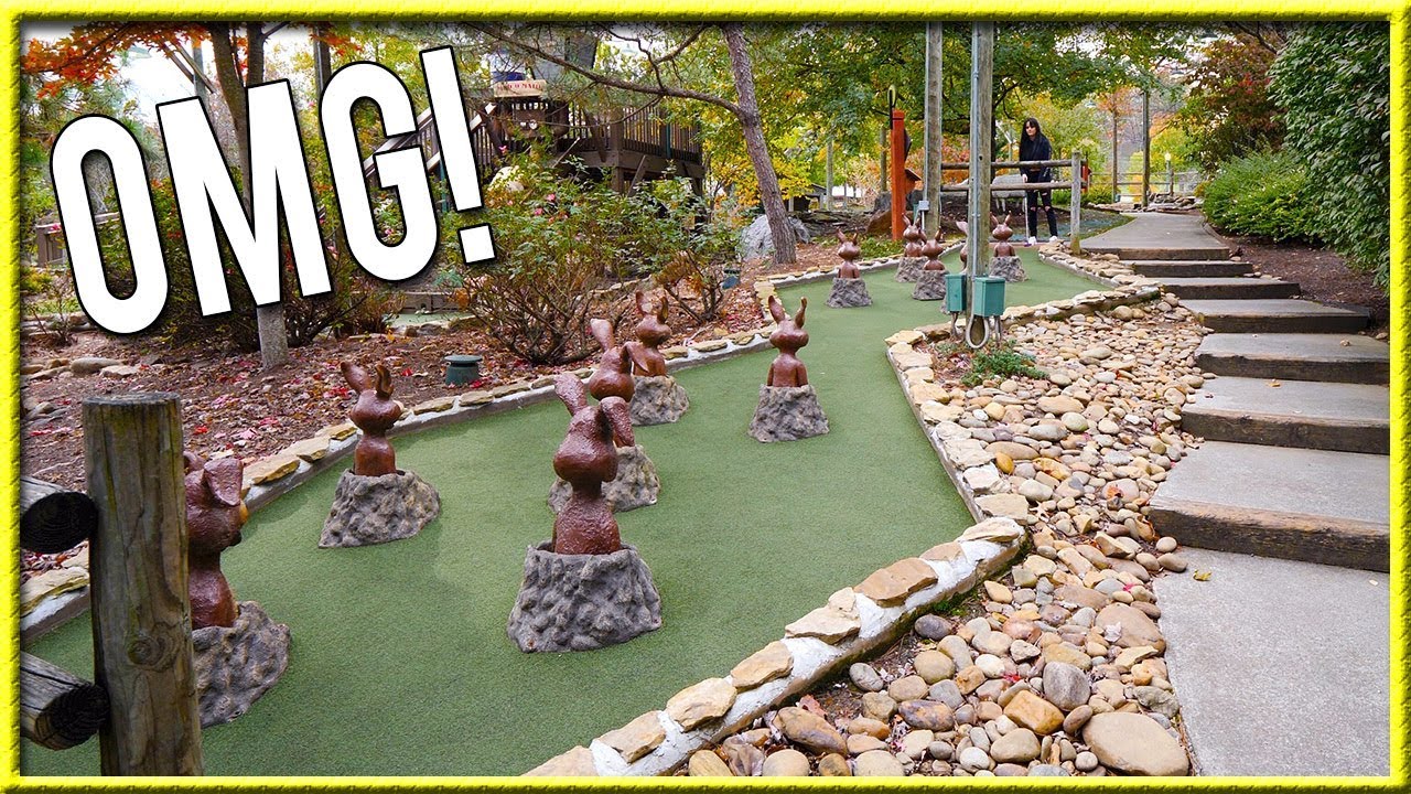 THE CRAZIEST AND LUCKIEST MINI GOLF HOLE IN ONE EVER! | Brooks Holt