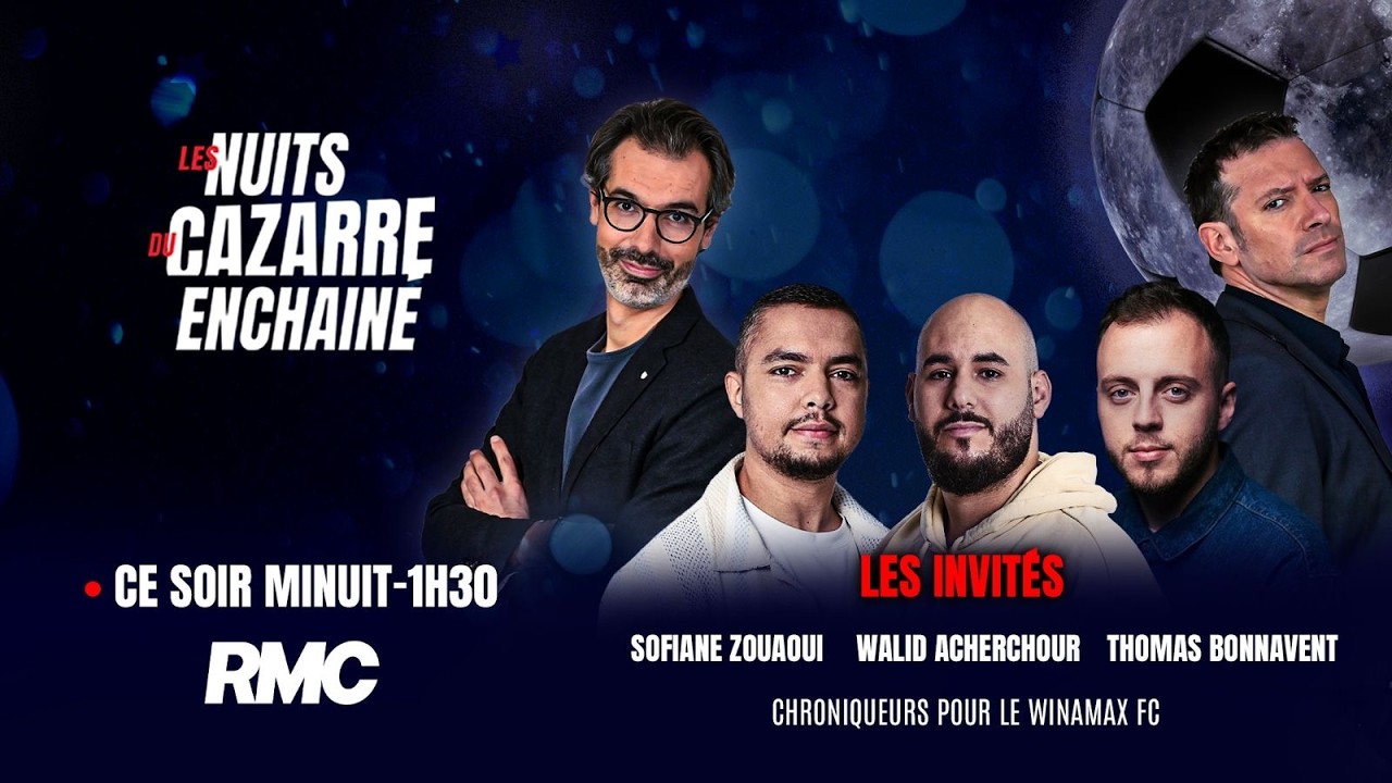 ÉMISSION EXCEPTIONNELLE AVEC LE WINAMAX FC (WALID ACHERCHOUR, SOFIANE ZOUAOUI ET THOMAS BONNAVENT)
