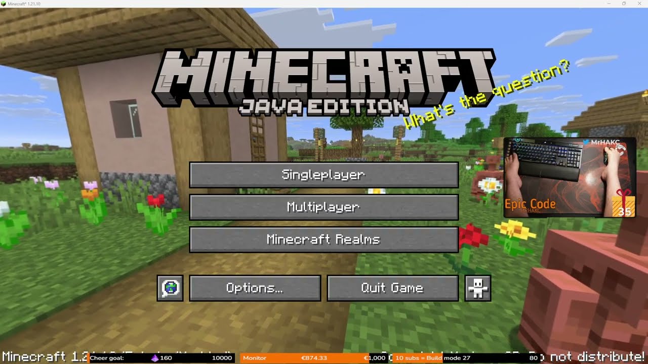 2026 1 20 MrHAKC COMMUNITY SERVER ENG／NL🔞 ｜ 📢TTS ON📢 ｜#Minecraft