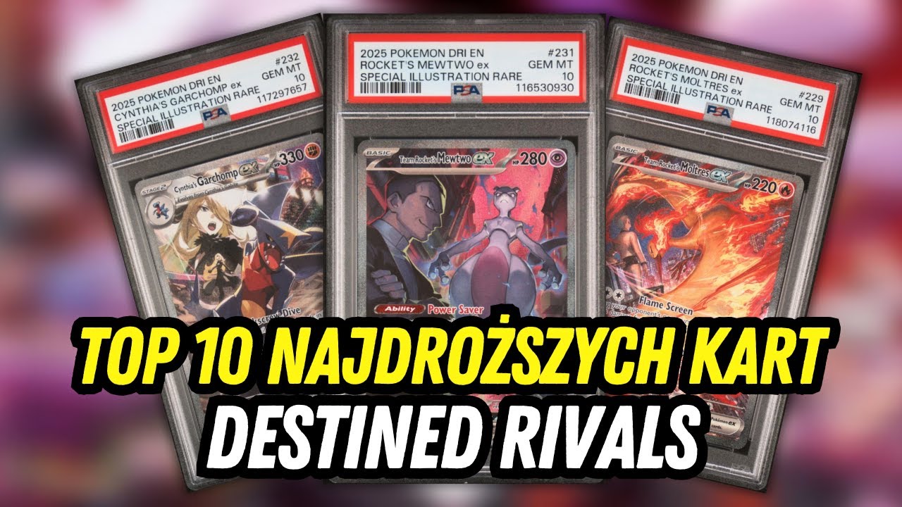 TE KARTY Z DESTINED RIVALS SĄ WARTE FORTUNĘ! 💸 (PSA 10tki)