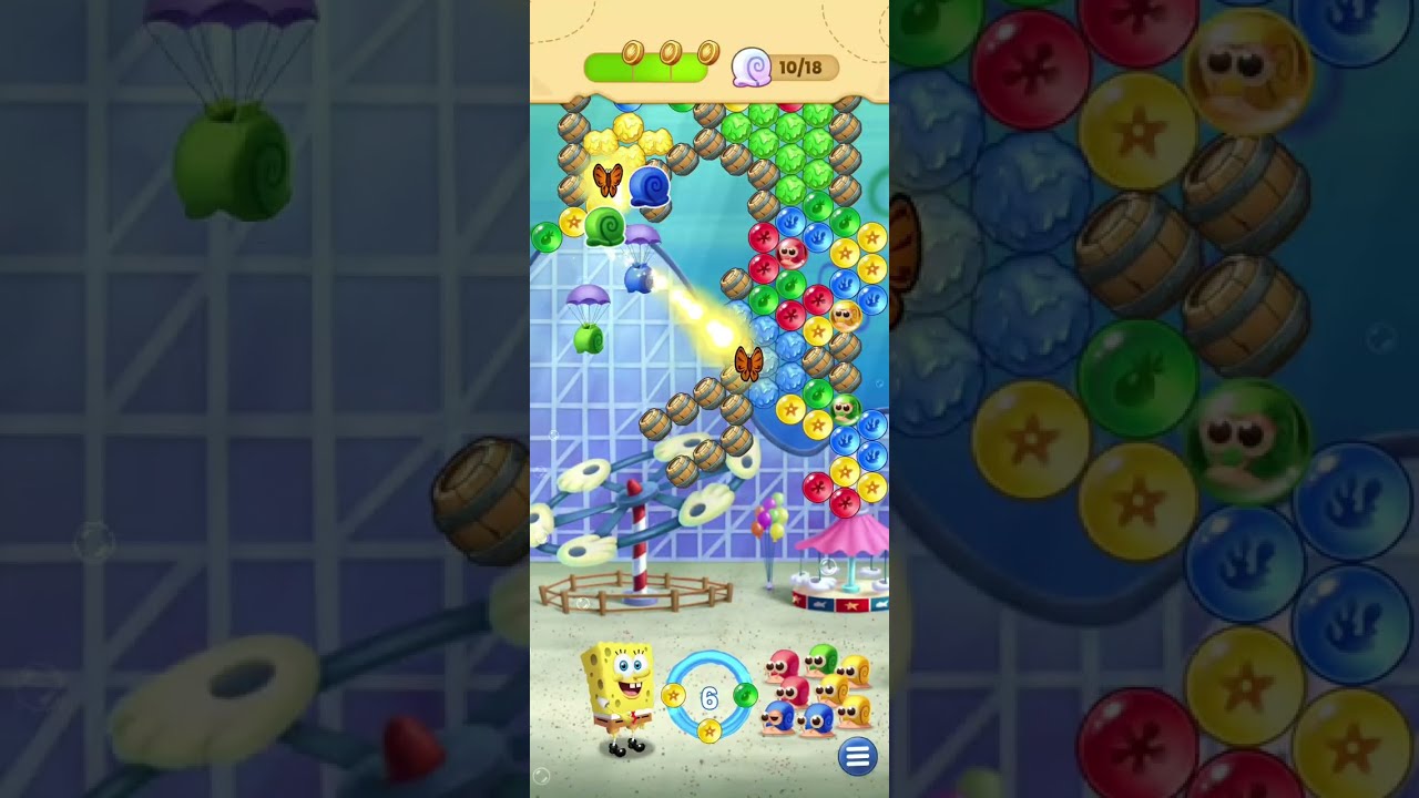 @Greenlotusgaming - Epic SpongeBob Bubble Pop Levels 392-394 Gameplay! #Viral #Trending #YouTube 🏖️
