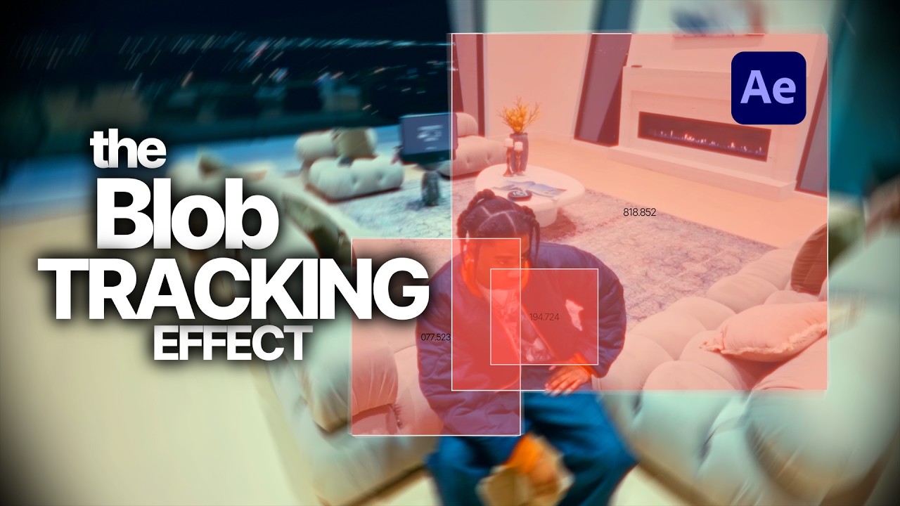 How to create BLOB TRACKING Effect in After Effect (No Plugins)