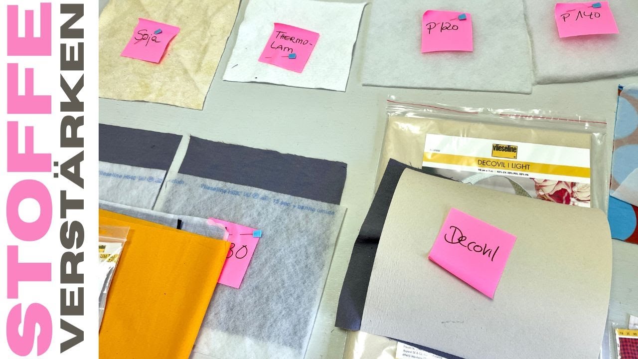 Stoffe verstärken mit Vlieseline: Tipps, Tricks & Infos