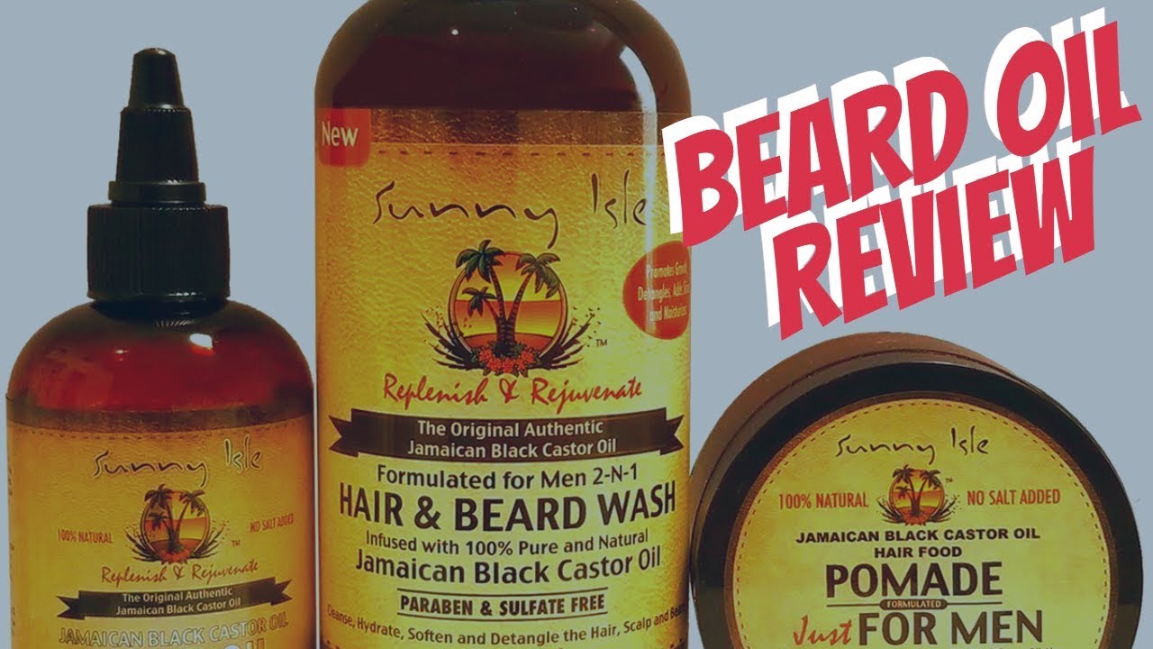 Jamaican Castor Oil for Beard Growth - (SECRET to Beard Growth)!
