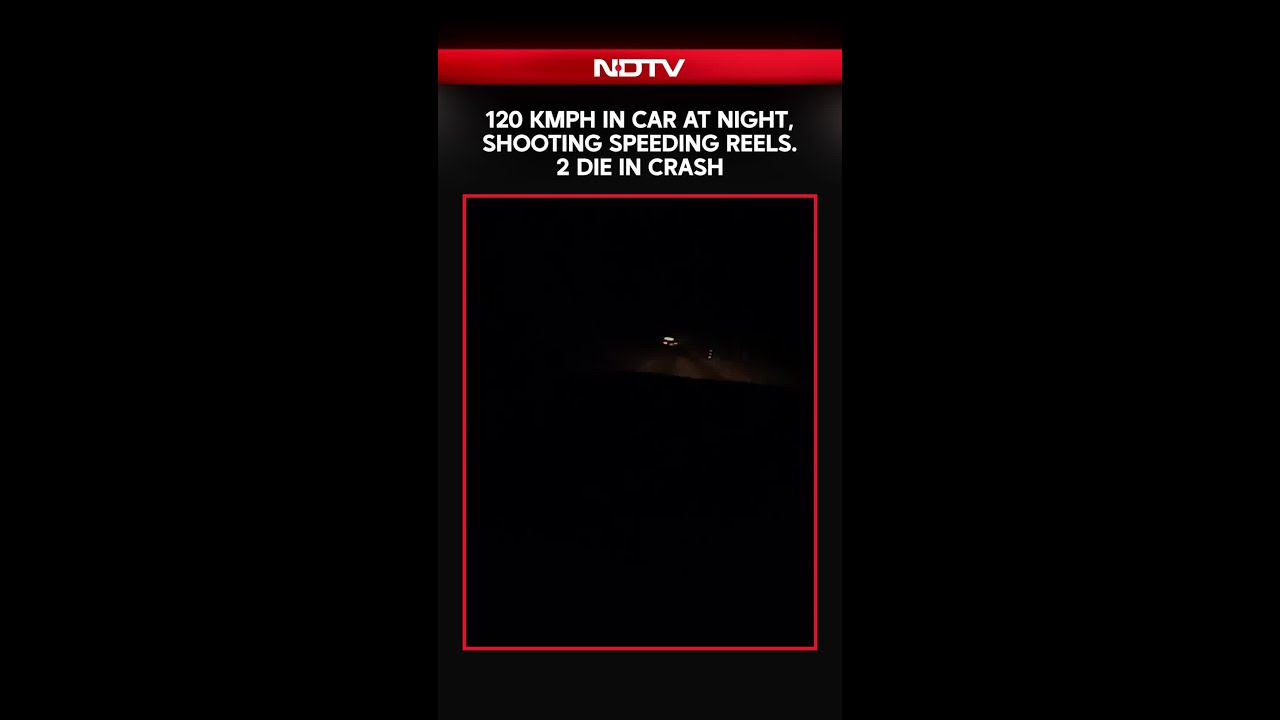 120 kmph In Hyundai Verna At Night, Shooting Speeding Reels. 2 Die In Crash