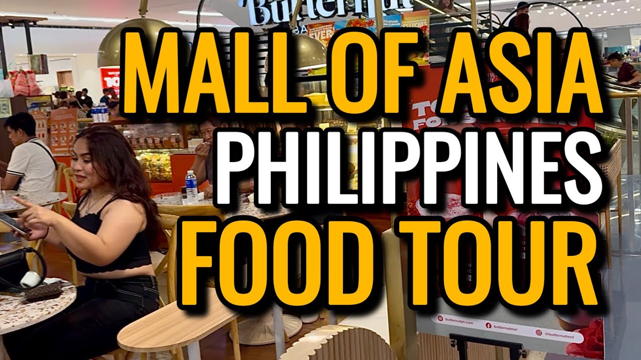 MANILA PHILIPPINES FOOD TOUR | SM MALL OF ASIA Dining Experience!