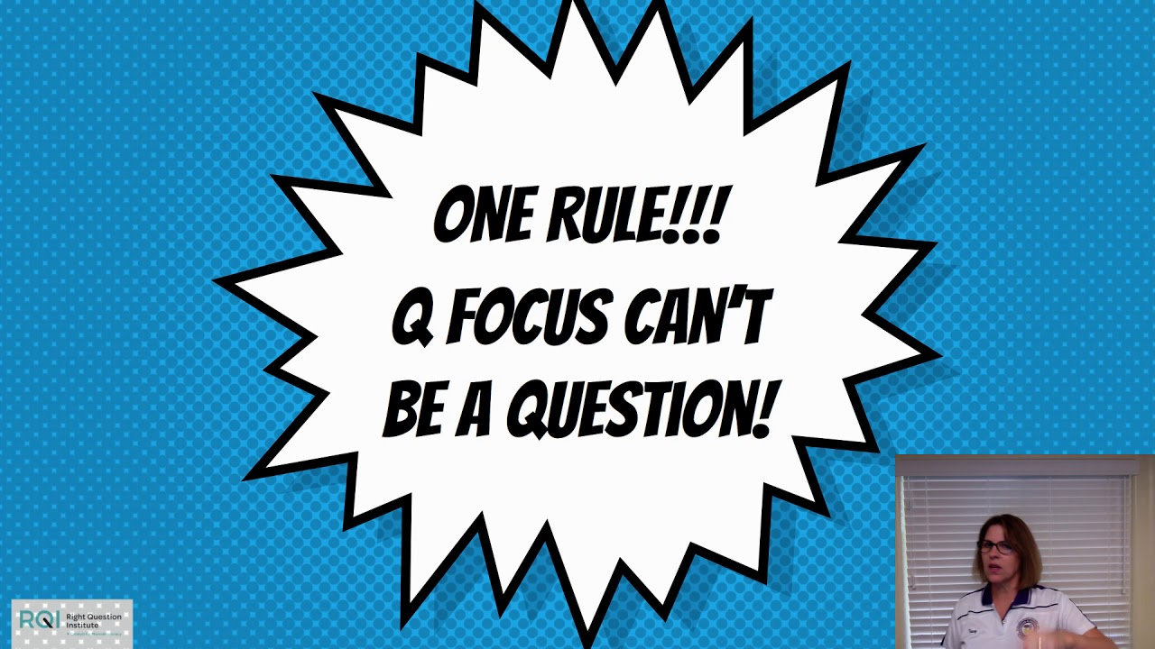 Question Formulation Technique (QFT)