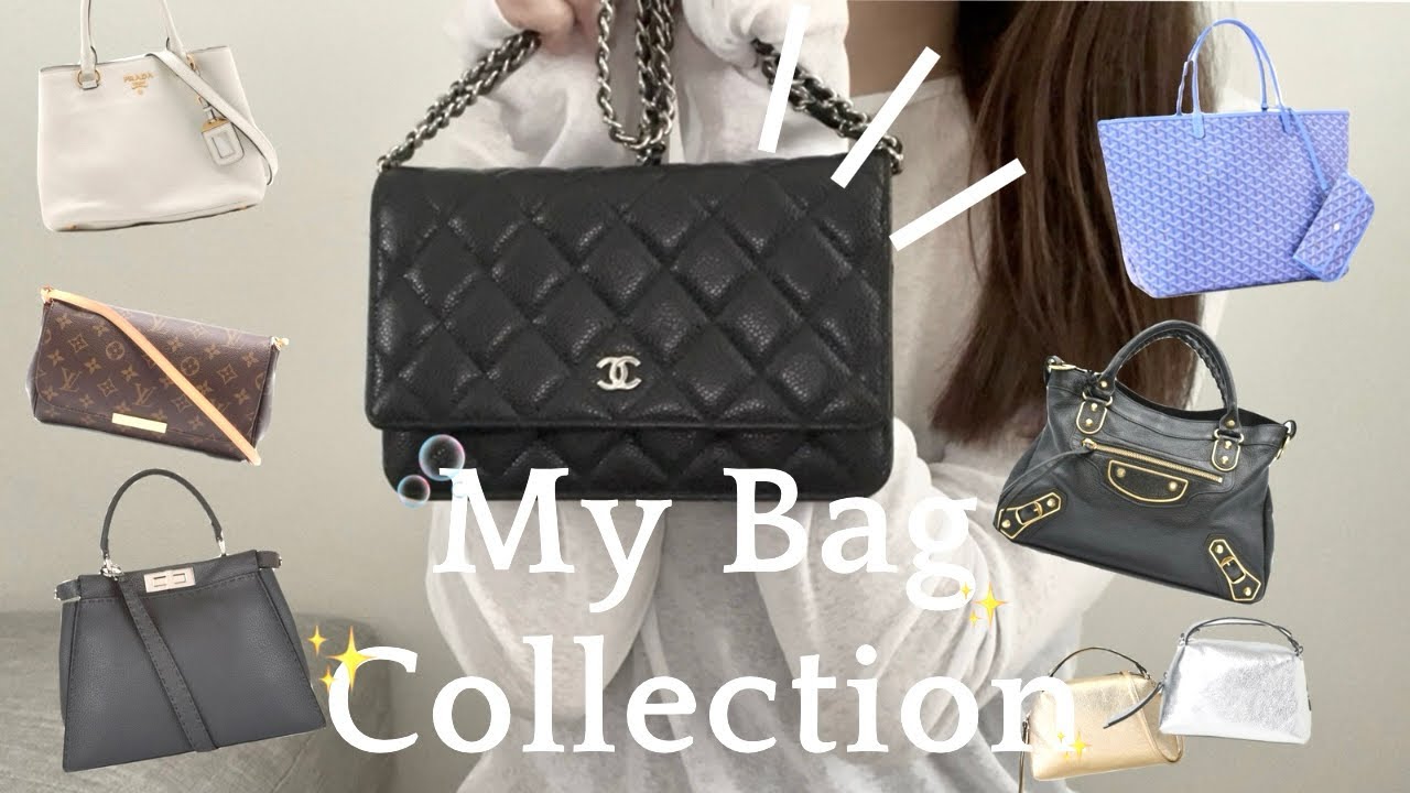 【bag collection】アラサー総合職OLが集めたハイブラバッグ紹介👜PRADA,ルイヴィトン,FENDI,ゴヤール,バレンシアガ,CHANEL他💖使いやすさなど一挙公開