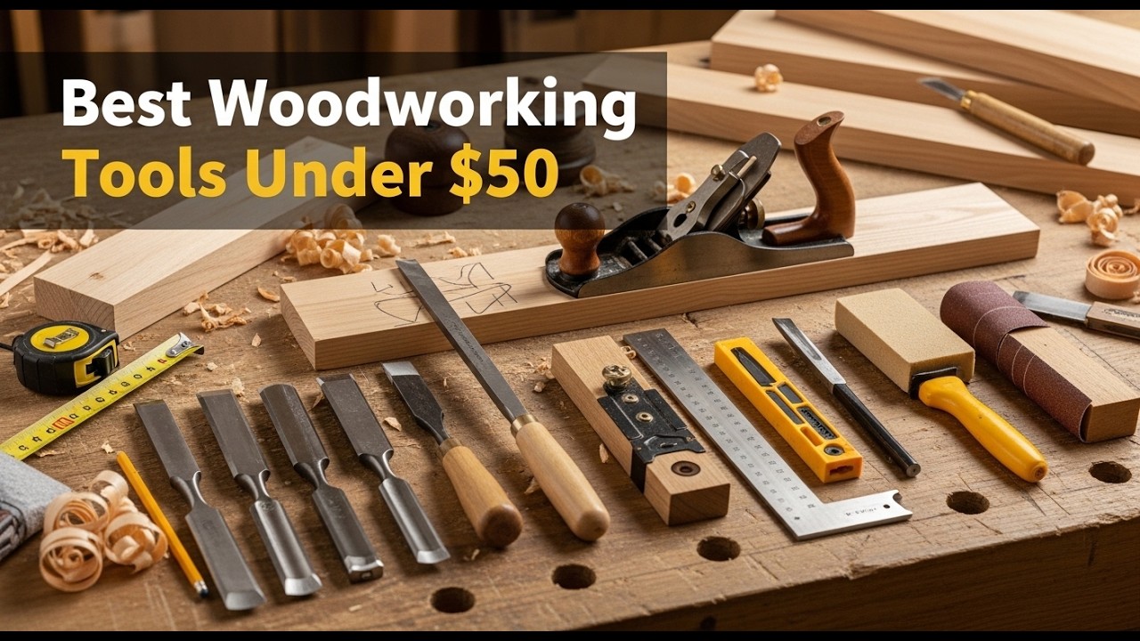TOP 5 Best Woodworking Tools Under $50