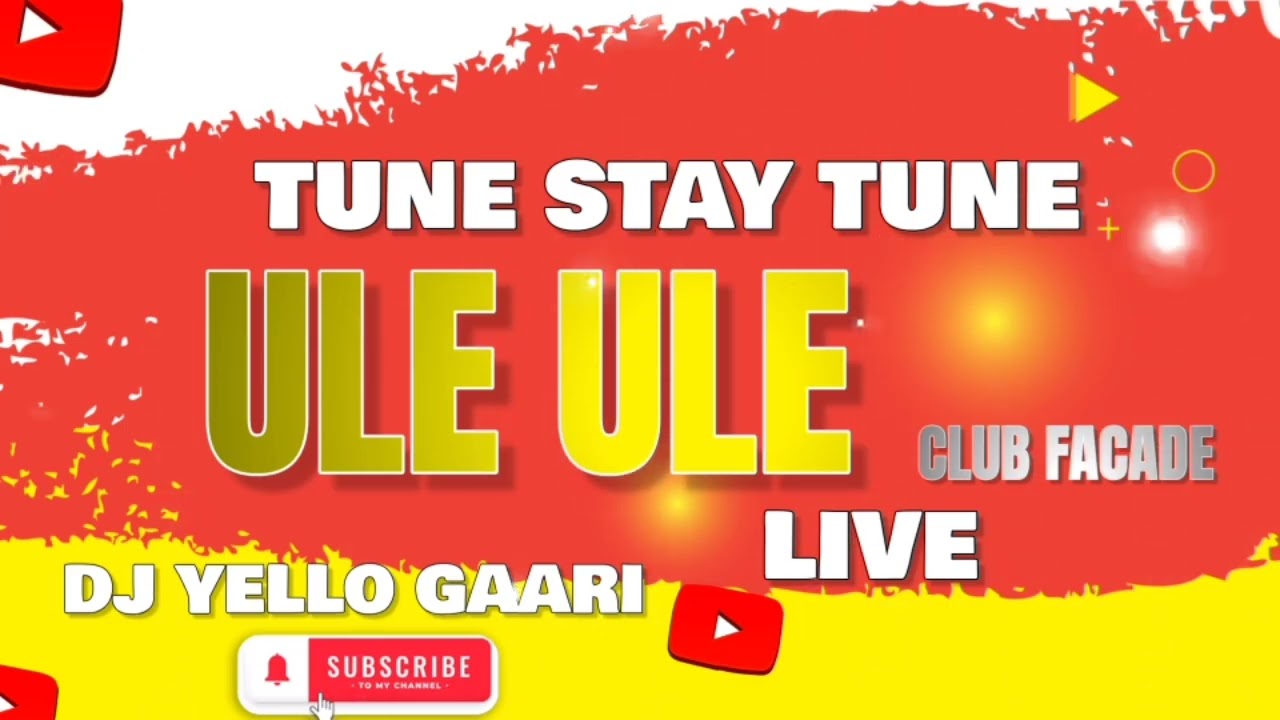 TUNE STAY TUNE🔥JILL FRANS🎤🔥(ULE ULE)LIVE💣🔥CLUB FACADE💃🍾 2K25🎉🔥DJ YELLO GAARI🎚️🎧