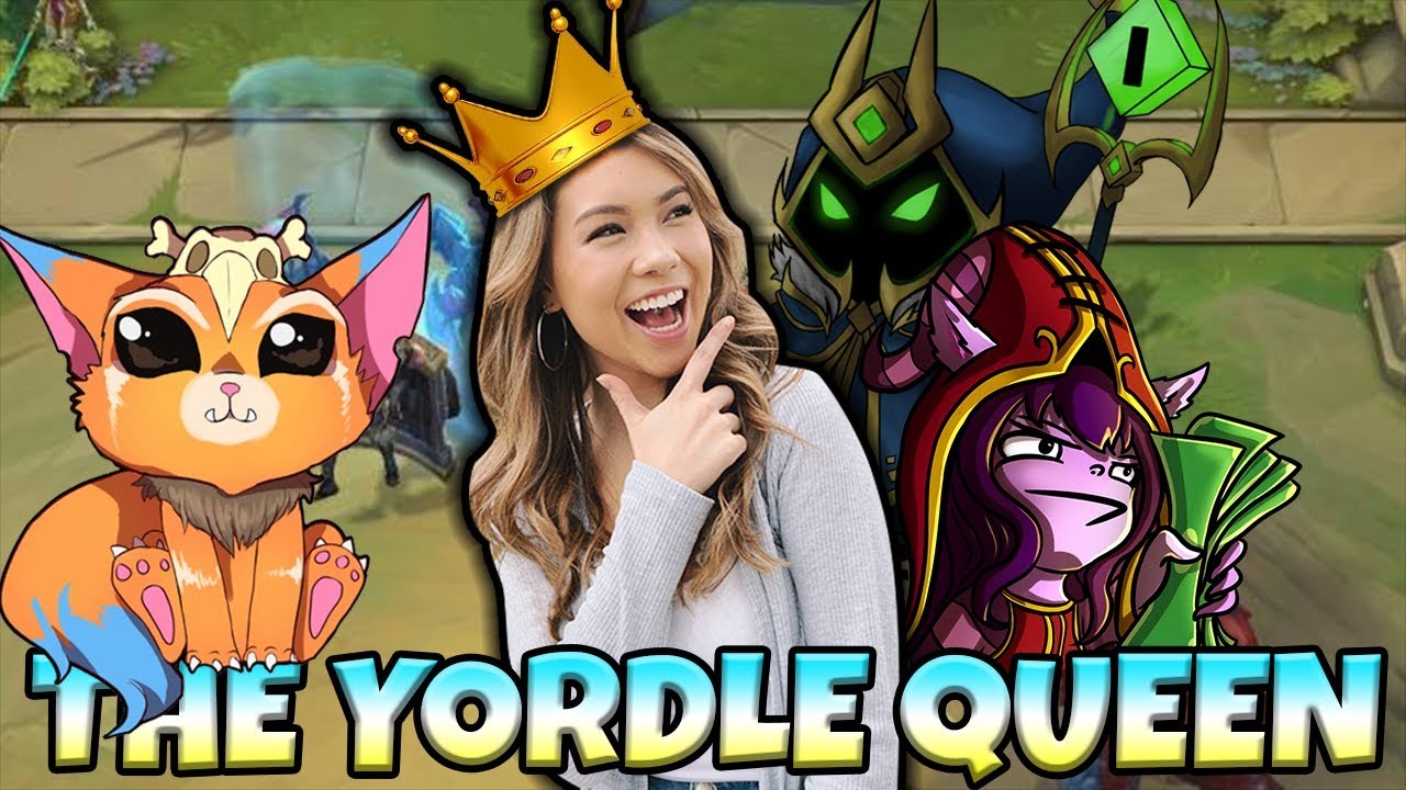 JADE - THE YORDLE QUEEN | QuarterJade's Teamfight Tactics HIGHLIGHTS