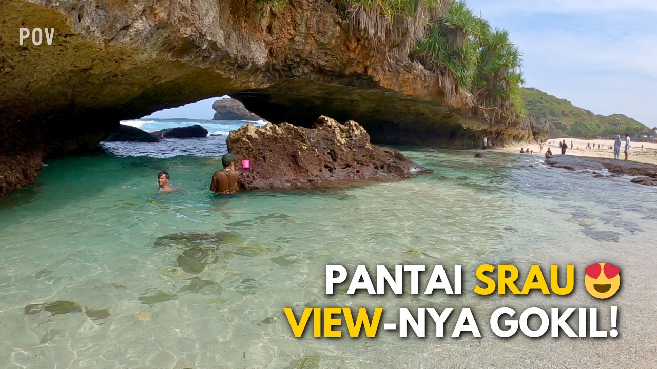 Perjalanan Epik ke Pantai Srau Pacitan 🌊 | Keindahan Karang & Pantai Wayang yang Memukau!