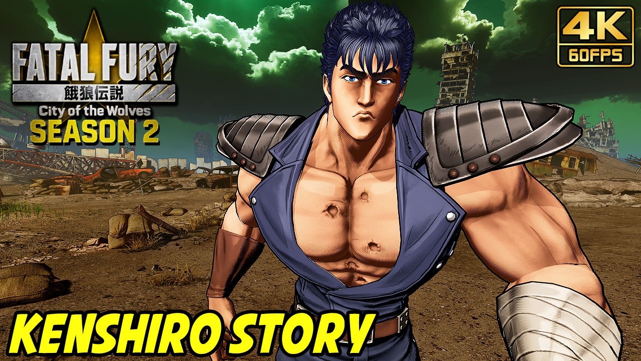 Fatal Fury: CotW - KENSHIRO Story Walkthrough @ 4K 60ᶠᵖˢ ✔
