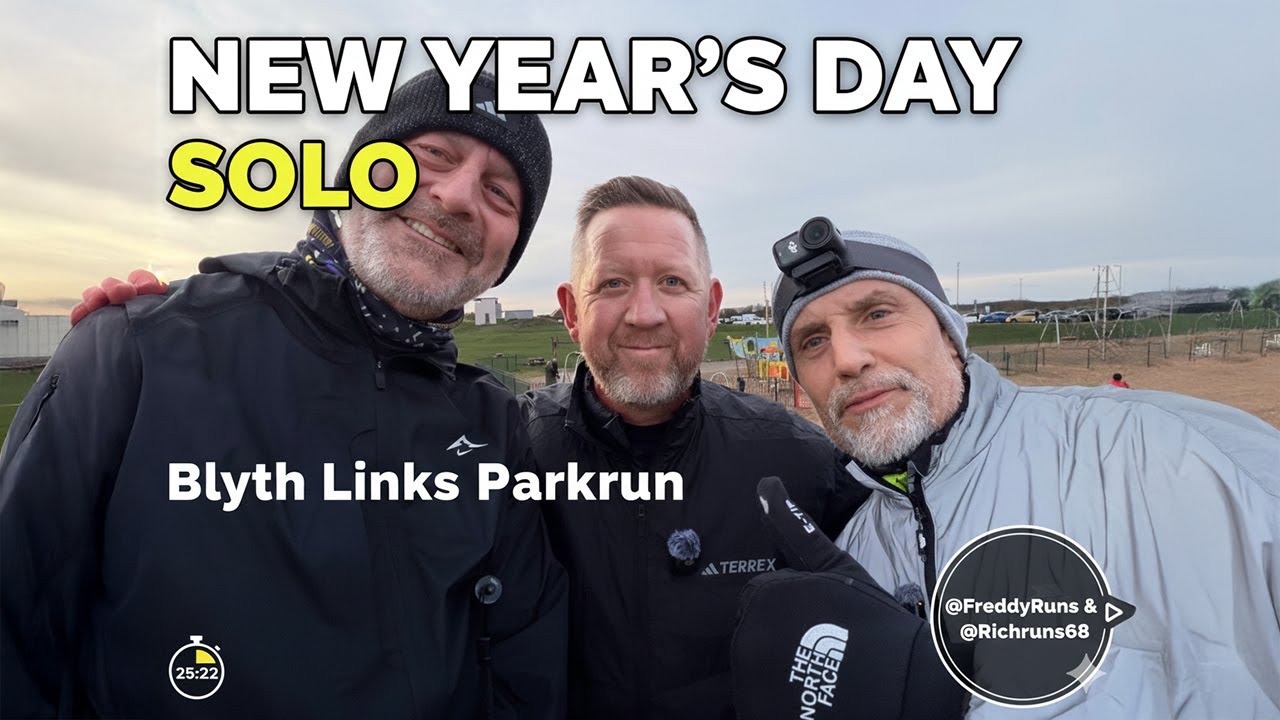 Начинаю в одиночку с 2026 года! 🏃‍♂️ Паркран Blyth Links (при участии @FreddyRuns и @Richruns68)