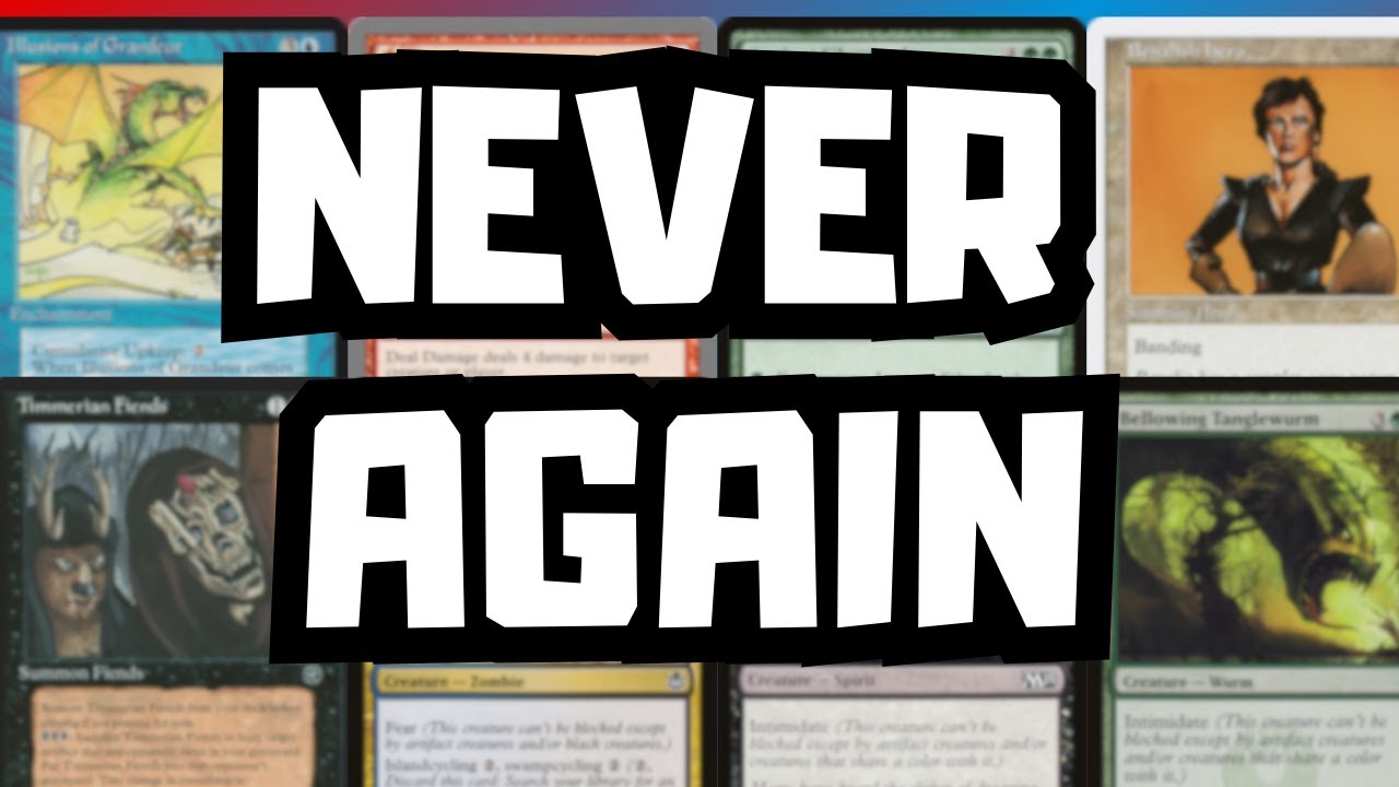 8 Mechanics They'll Never Use Again in Magic: the Gathering