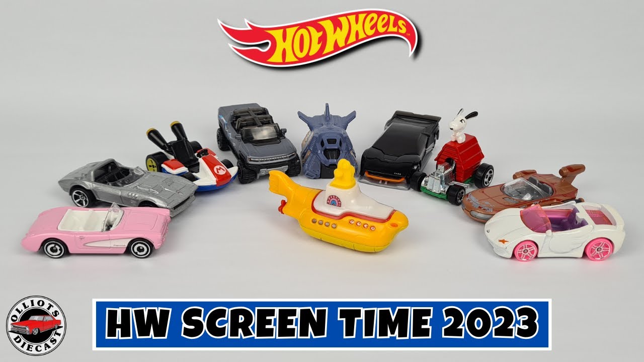 Hot Wheels Screen Time 2023 - The Complete Set