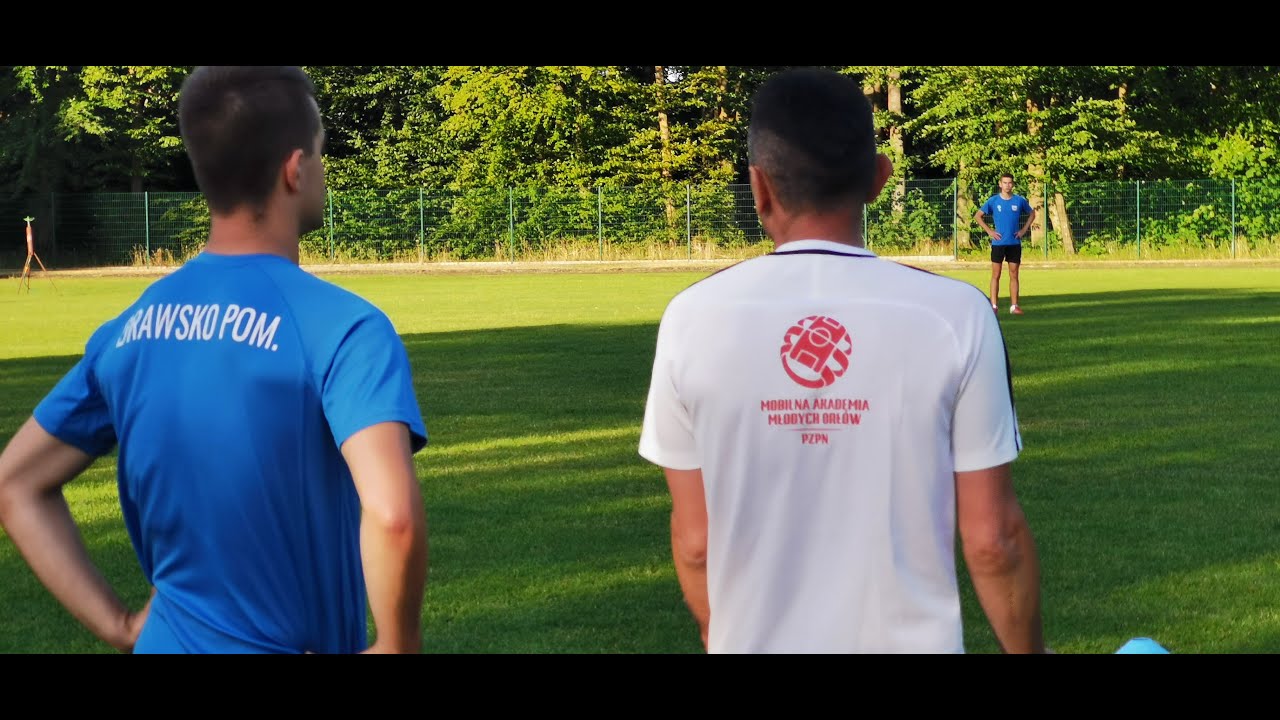 Klub Piłkarski Drawsko - trening pokazowy