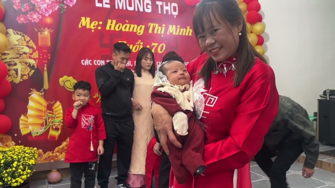 Mừng Thọ Bà Ngoại Tuổi 70 ❤️❤️❤️