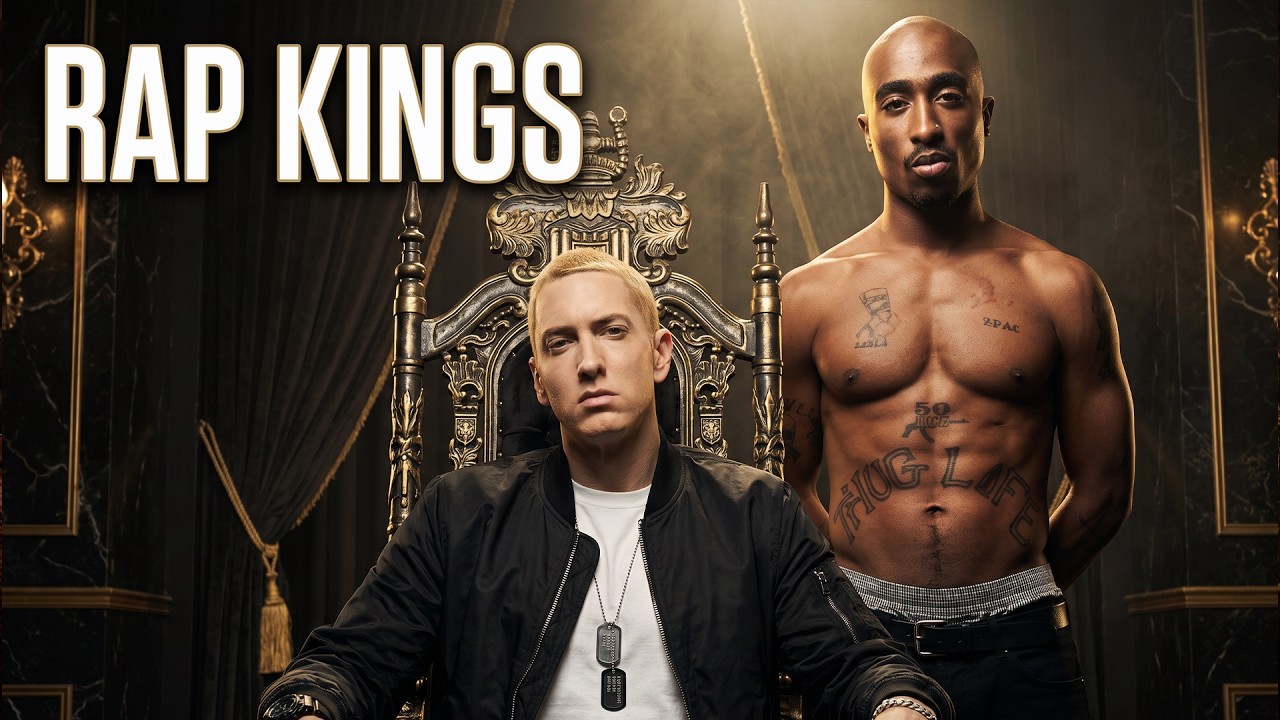 2Pac, Eminem, Snoop Dogg, Ice Cube, DMX, 50 Cent, Dr,Dre - Rap Kings (Old School Rap)