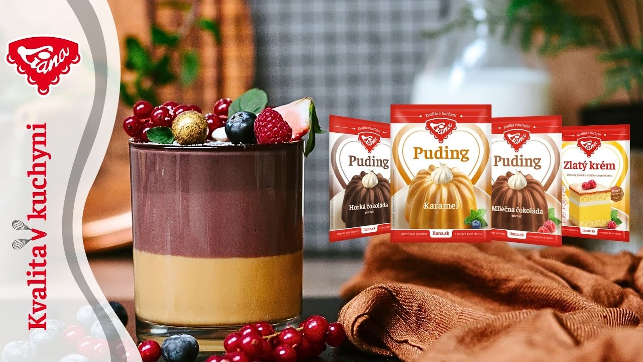 Nové pudingy Liana: karamel, vanilka, mliečna a horká čokoláda!