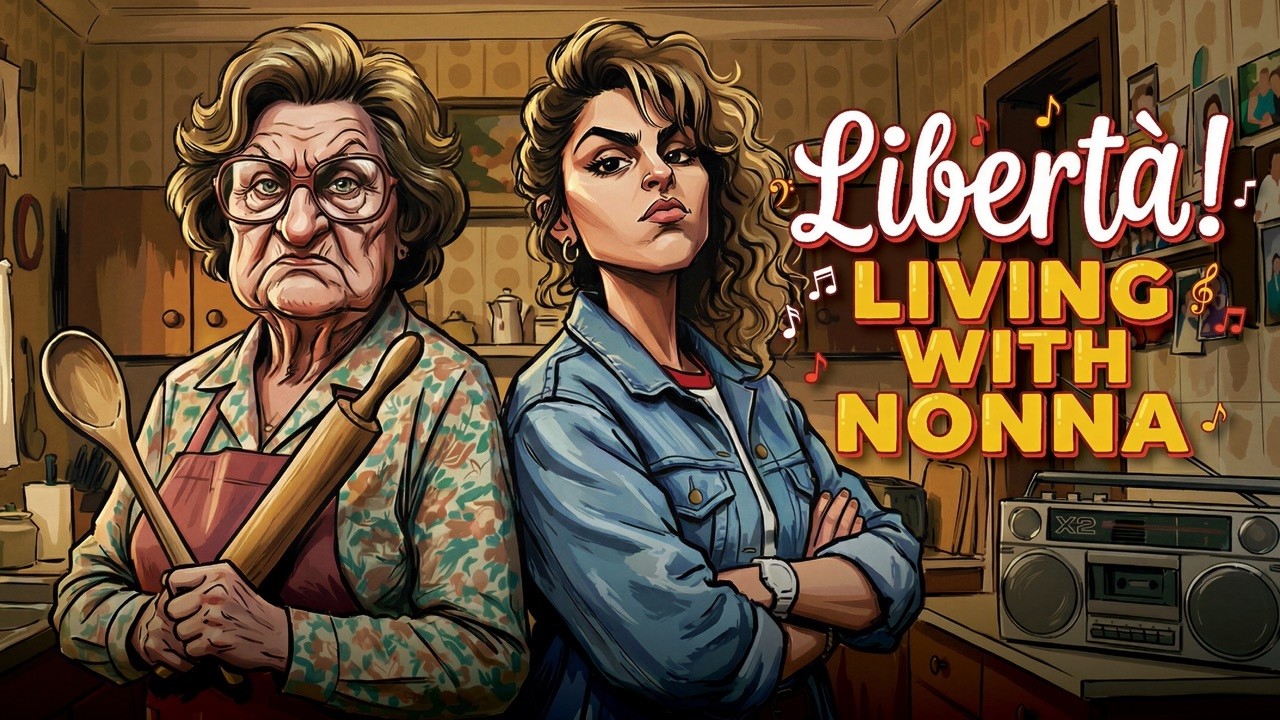 Libertà! (Freedom) Official Theme Song #AIMusic #ItalianPop #80sVibes #SynthPop #OriginalMusic